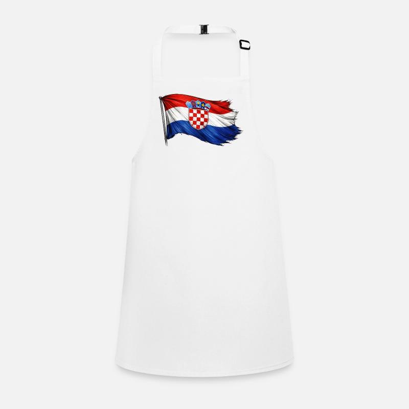 Croatia Flag Children's Apron