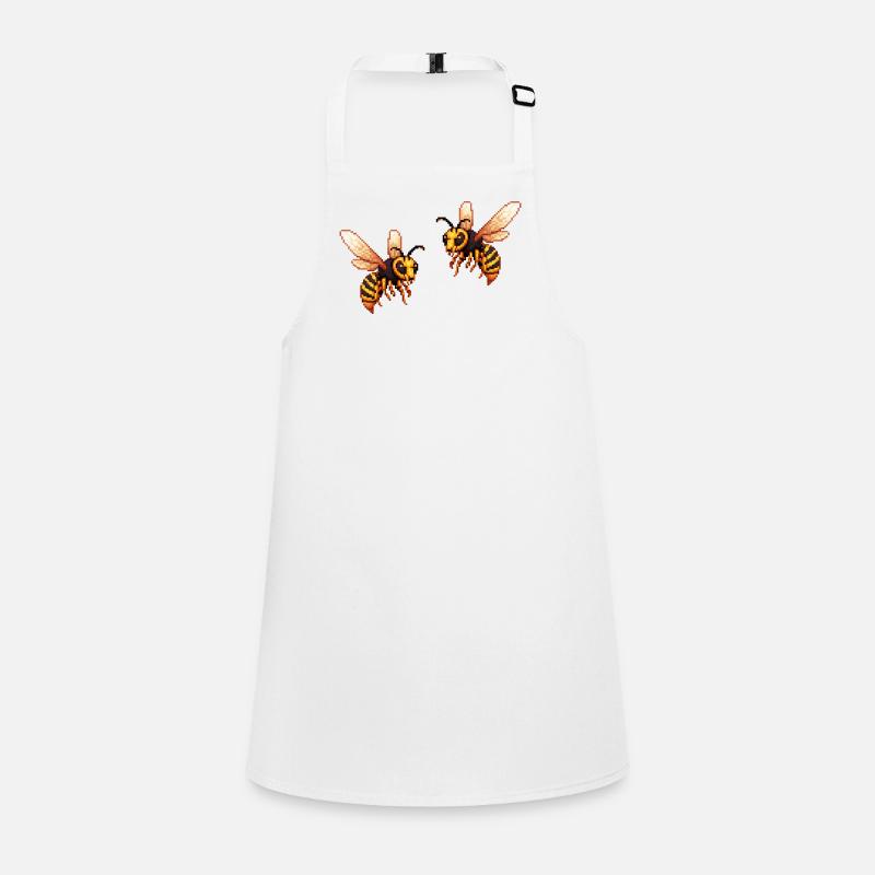 Pixel Hornet Bee Children's Apron