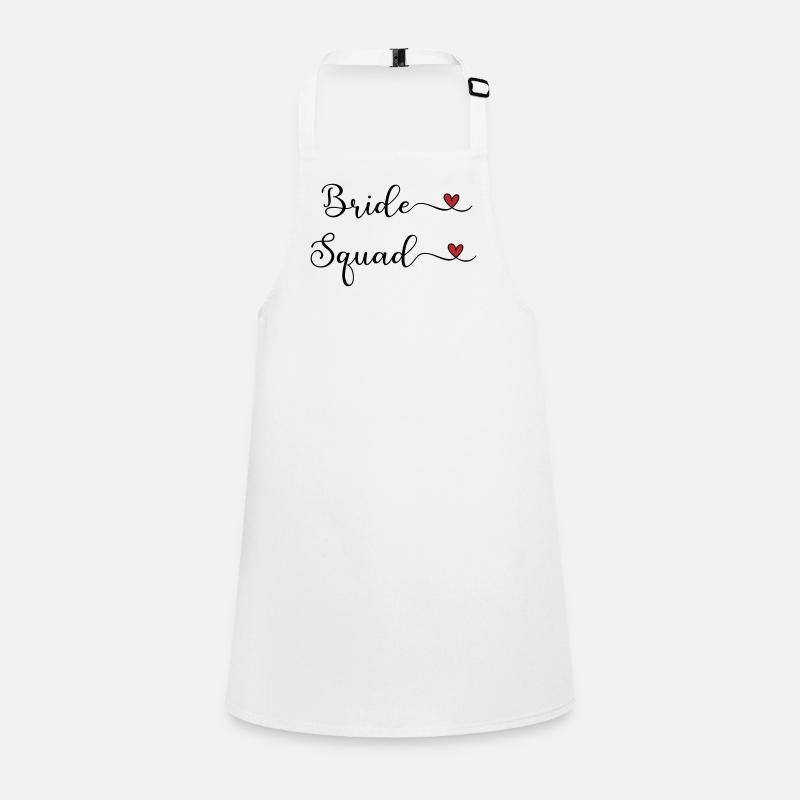 Équipe de la Mariée - Équipe Braut Tablier Enfant
