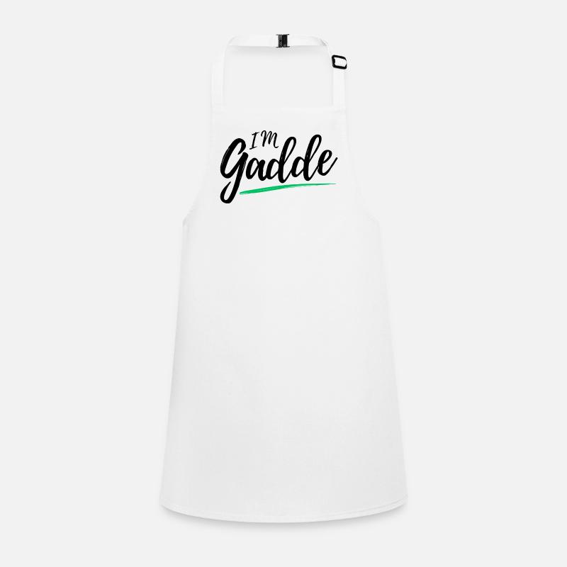 Im Gadde – Logo Dunkel Schürze für Kinder