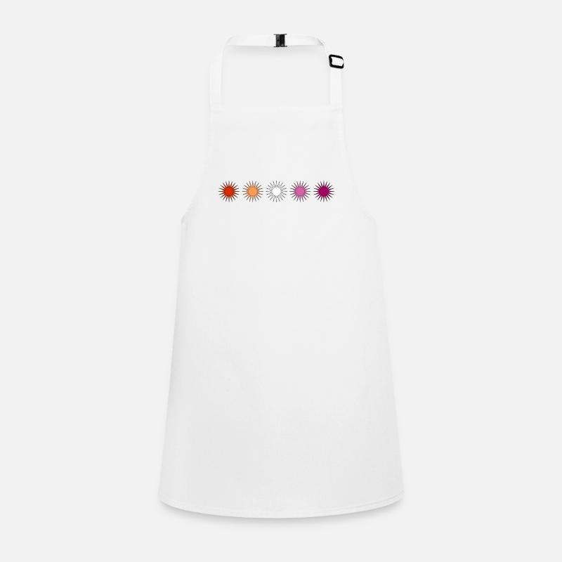 Fierté lesbienne subtile Tablier Enfant