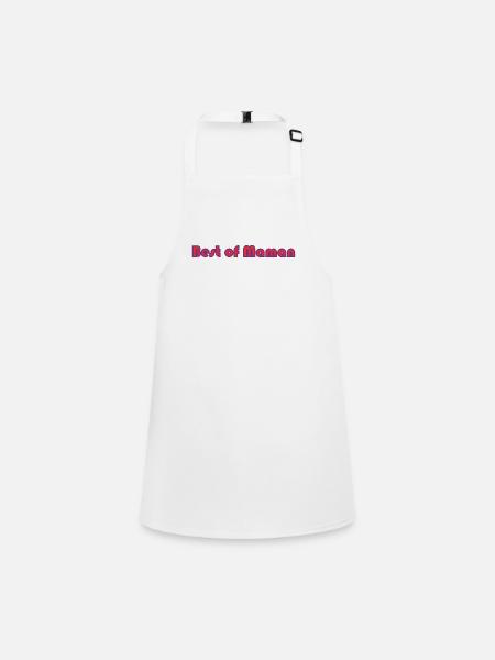 HAPPY MOTHER'S DAY. MOM. MOTHER's DAY - Children's Apron - white - Front