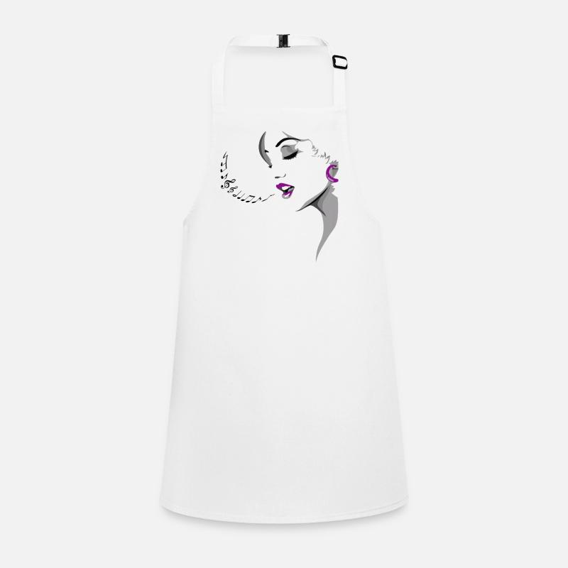Elena la chanteuse Tablier Enfant