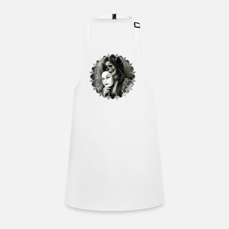 fille gothique masquée Tablier Enfant