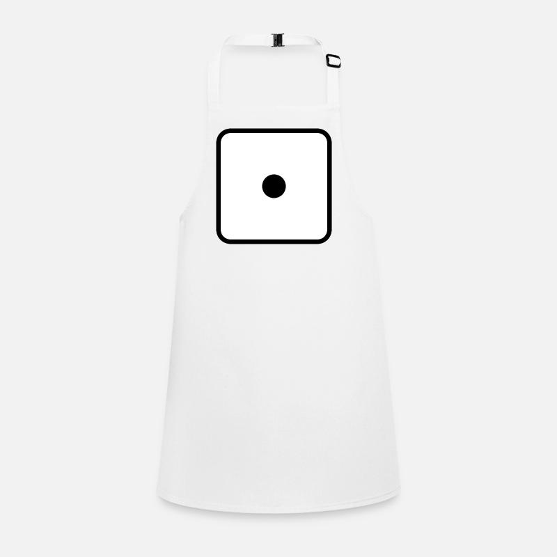Numéro de cube 1 Tablier Enfant