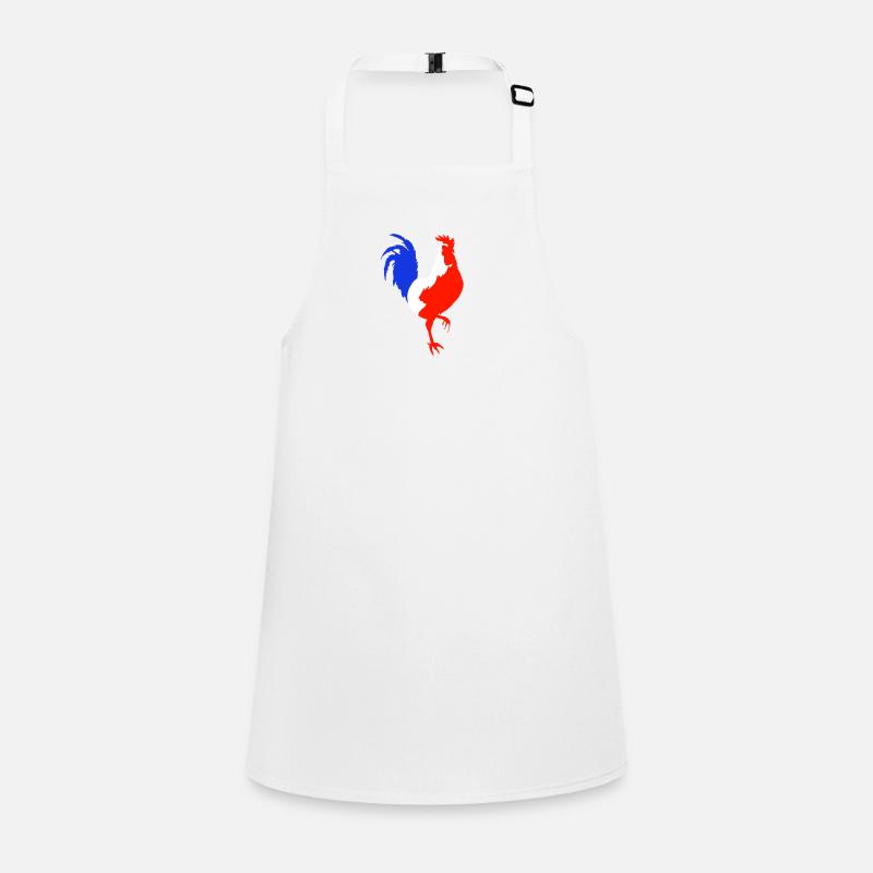 coq bleu blanc rouge Tablier Enfant