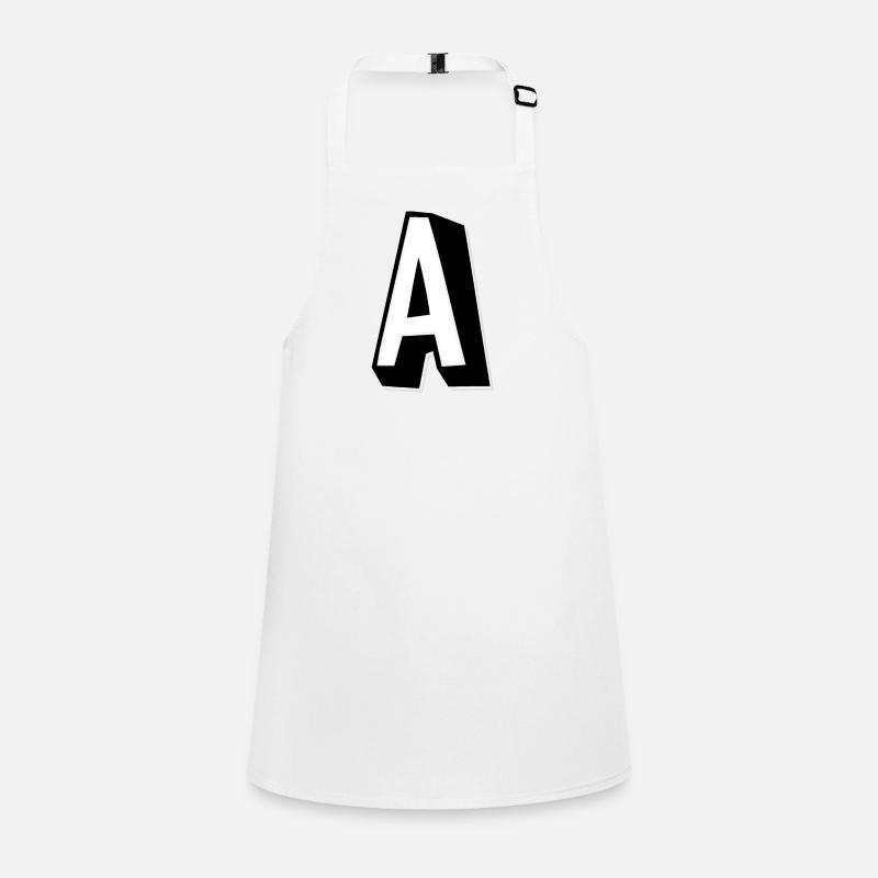 Letter A - Alphabet A Children's Apron