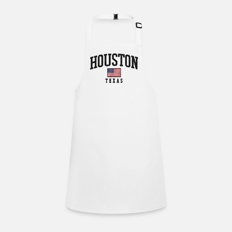 Drapeau du Texas à Houston Tablier Enfant