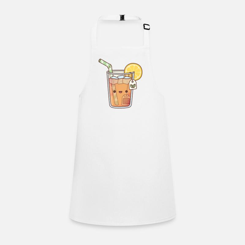 Kawaii Iced Lemon Tea Children's Apron