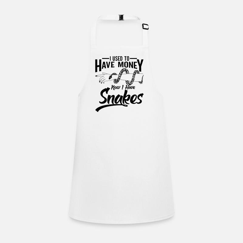 Snake owners Snake lovers Snakes Children's Apron