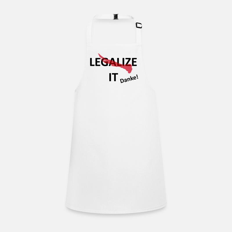 Cannabis Marijuana Legalization Children's Apron