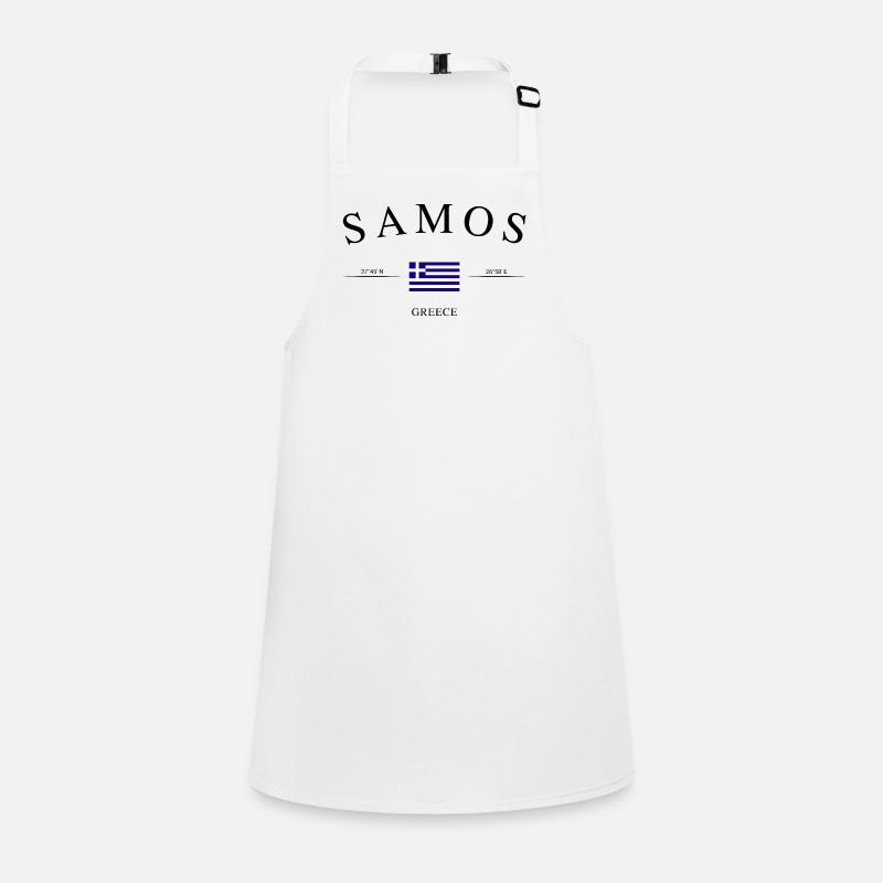 Samos Greece – Holiday Souvenir & Gift Children's Apron