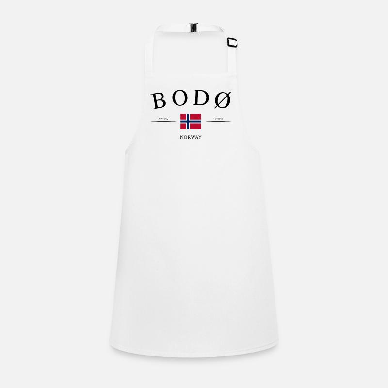 Bodø Norvège – Souvenir et cadeau de vacances Tablier Enfant