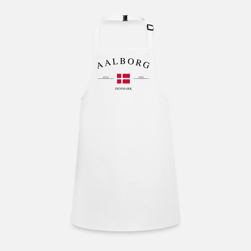 Aalborg, Danemark – Souvenir et cadeau de Noël Tablier Enfant