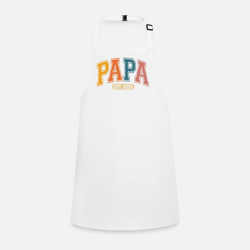 Papa 2026 Schürze für Kinder