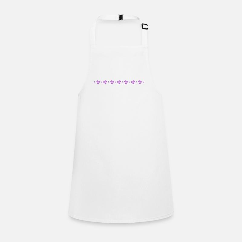 Small pansy line Children's Apron