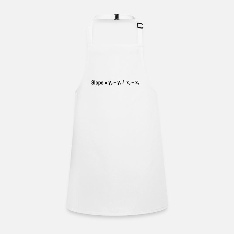 Formule de pente Mathématiques Formule Équation Tablier Enfant