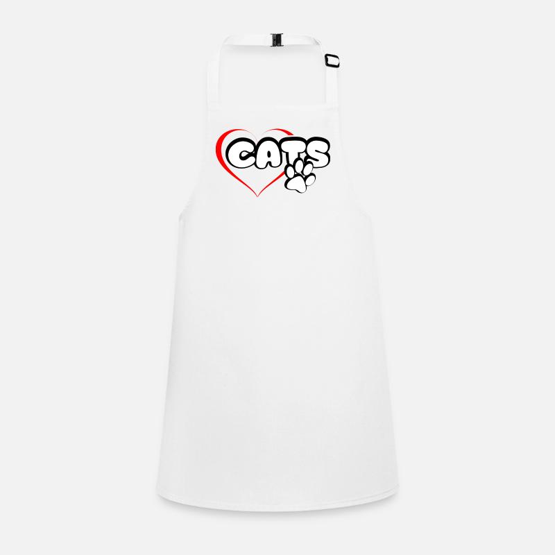 Les chats adorent le chat Chat Chat gueule de bois Tablier Enfant