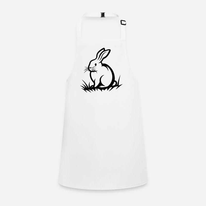 Lapin Pâques Tablier Enfant