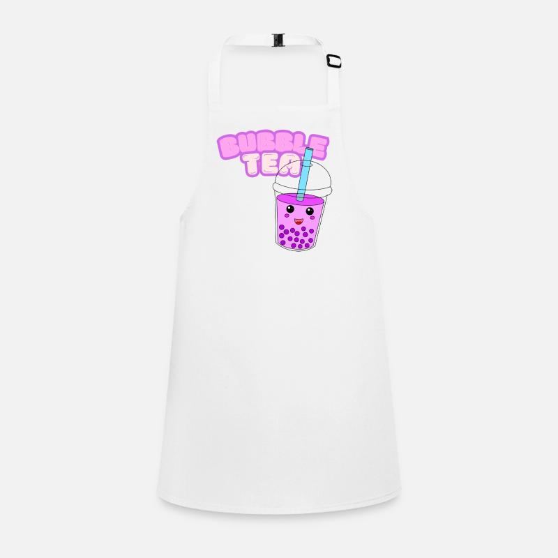 Bubble Tea Font Children's Apron