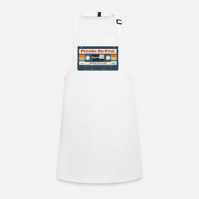 Please Be Kind Tape Aesthetic Children's Apron
