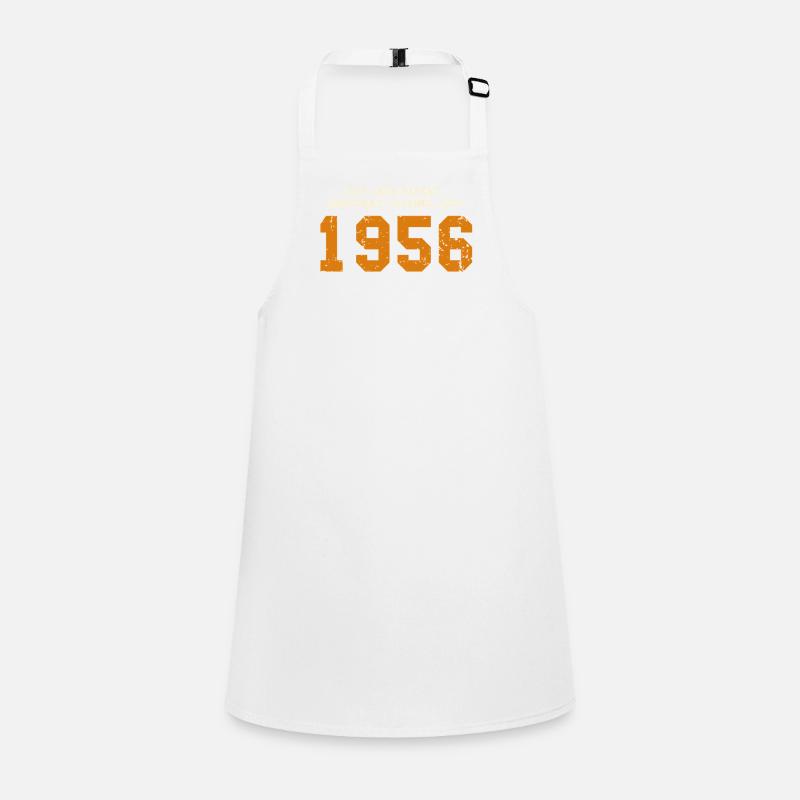 Originales 70-jähriges Jubiläumsgeschenk 1956 Schürze für Kinder