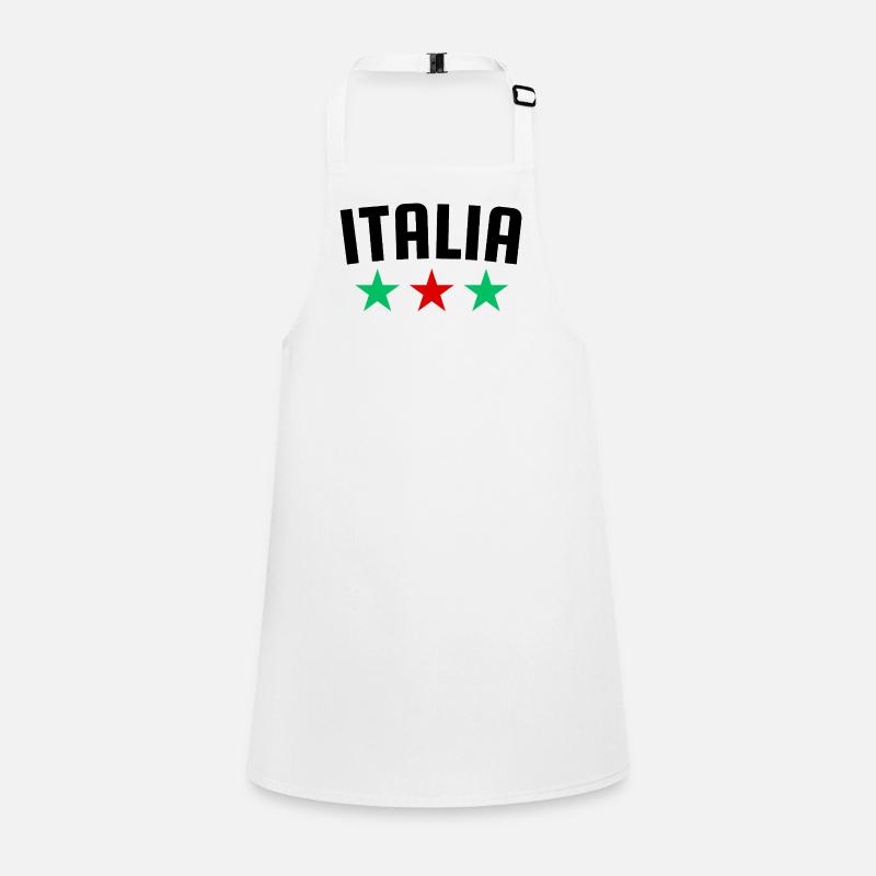 Italien 3 Sterne Design Schürze für Kinder