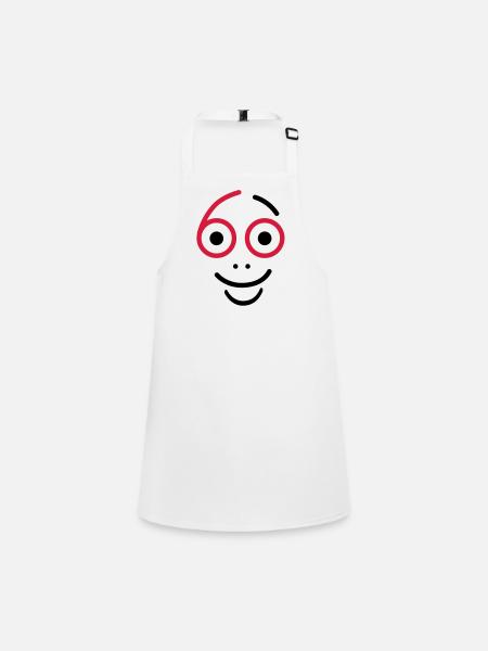 Super, 60 years! - Children's Apron - white - Front