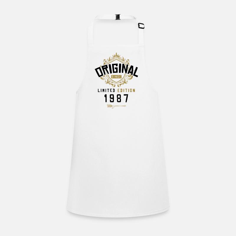 1987 limited edition birthday Children's Apron