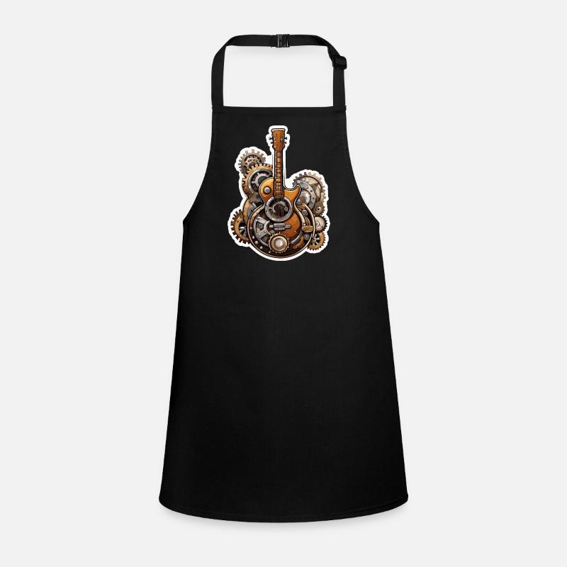 Rock n roll / Guitar / Music / Instrument Children's Apron