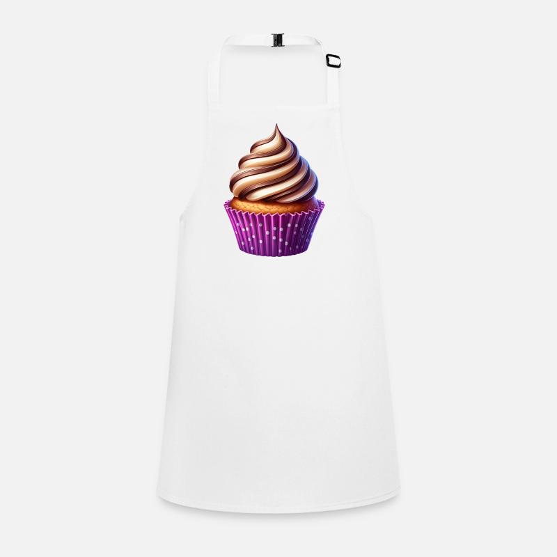 Vanilla and Chocolate Cupcake Children's Apron