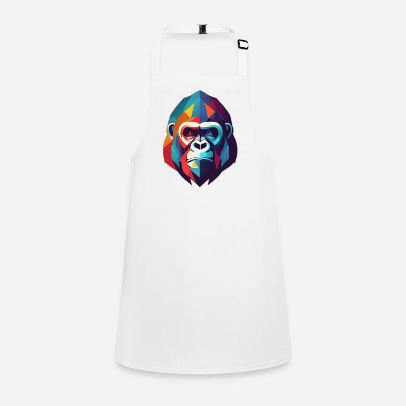 Gorilla Design Schürze für Kinder