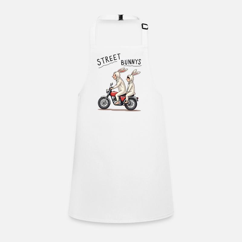 Lapins motards Tablier Enfant