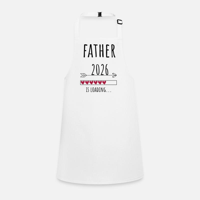 Futur papa 2026 Cadeau Grossesse Tablier Enfant