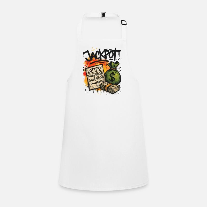 Graffiti Art Jackpot Lottery Children's Apron