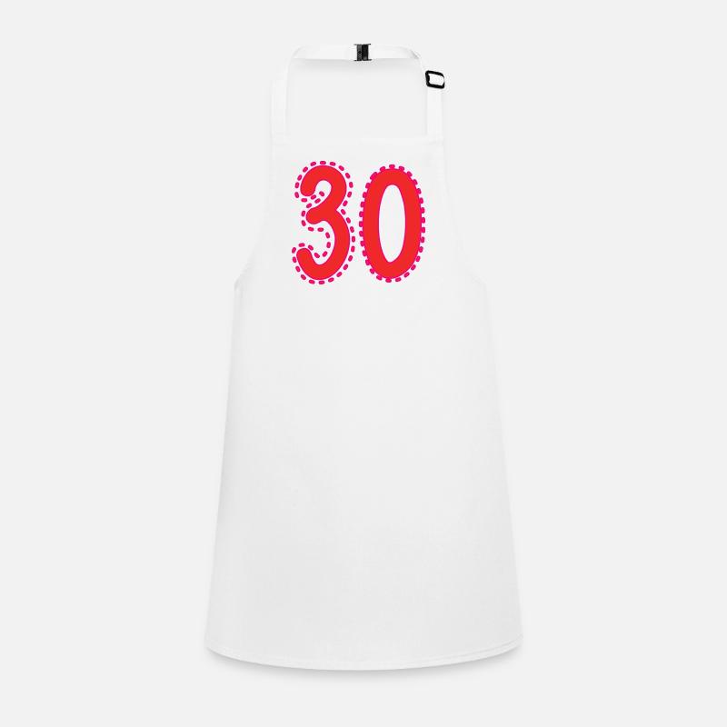 30. 30 YEARS. 30th ANNIVERSARY. 30 YEARS ANNIVERSARY. Children's Apron
