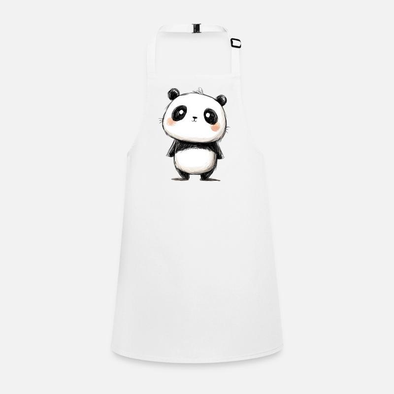 petit panda dessin Tablier Enfant
