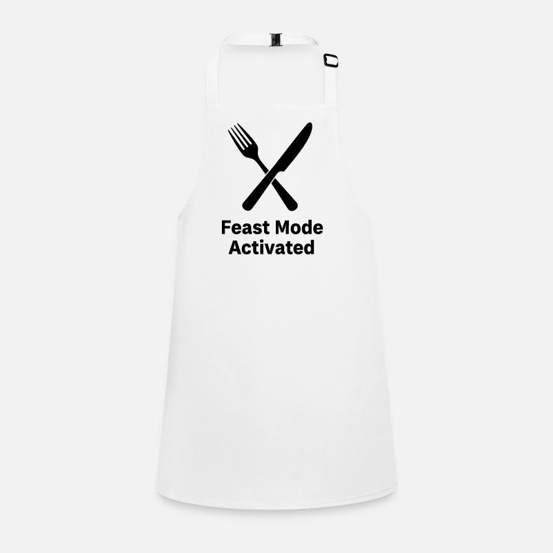 Feast Mode Activated Children's Apron