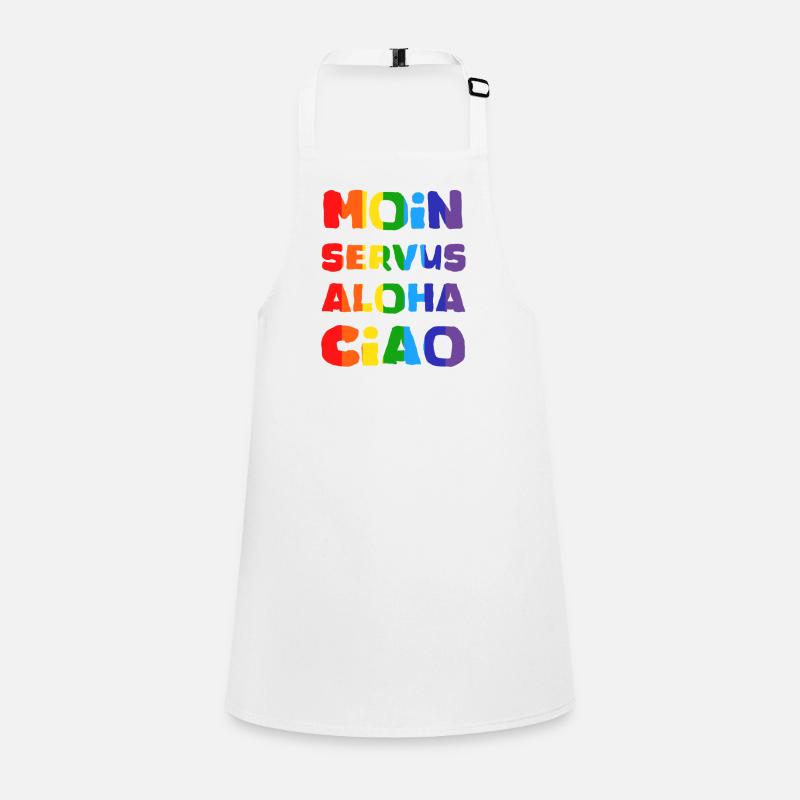Rainbow Greetings Collection Children's Apron