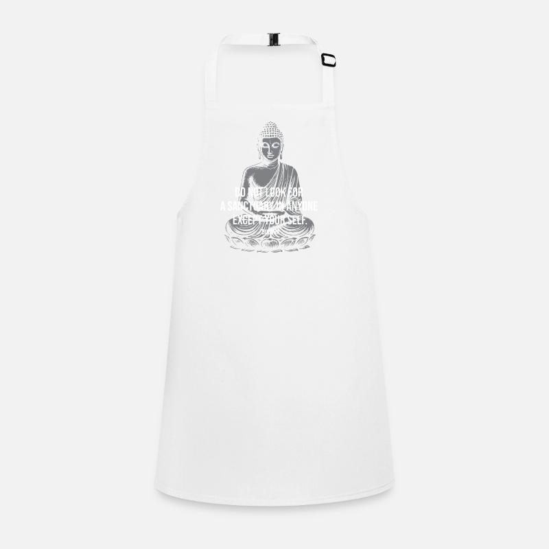 Self Sanctuary Buddha Quote Design Children's Apron