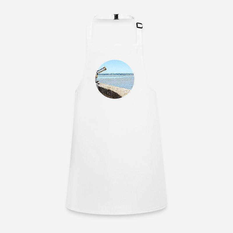 Fernblick auf das Meer Schürze für Kinder