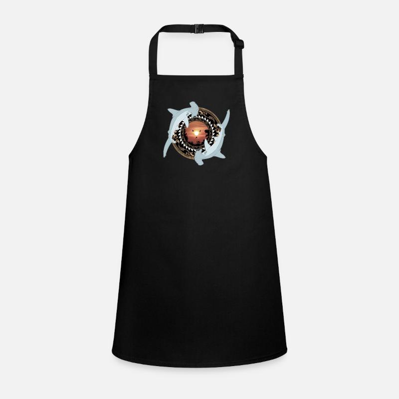 Hammerhead Shark Hawaiian Children's Apron