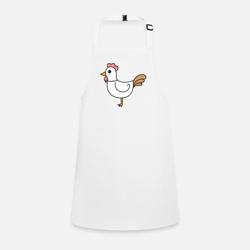 Coq Comic Animal Tablier Enfant