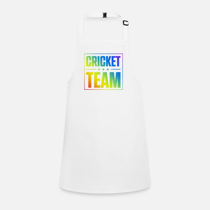 Équipe de cricket Tablier Enfant