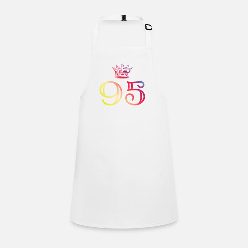 95 Number crown Children's Apron