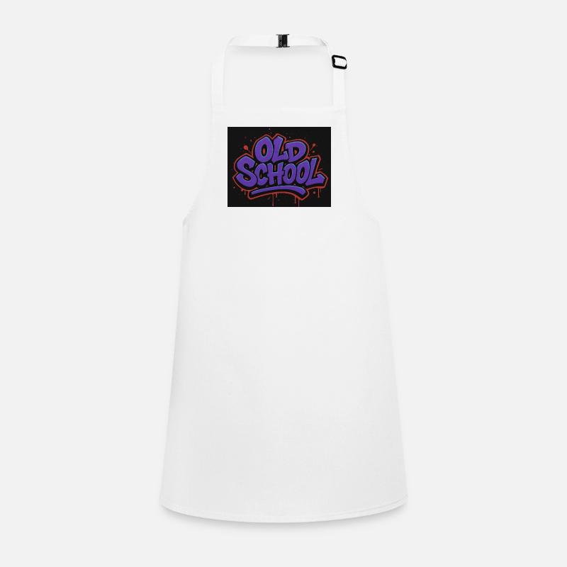 Old School Graffiti Lettering Children's Apron