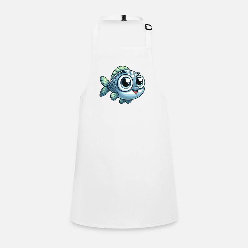 Poisson bleu Tablier Enfant