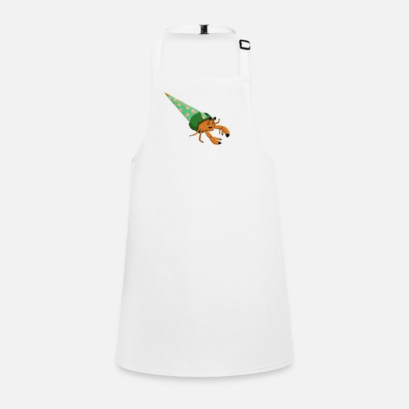Hermit Crab School Cone Children's Apron