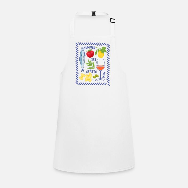 Summer diet Children's Apron
