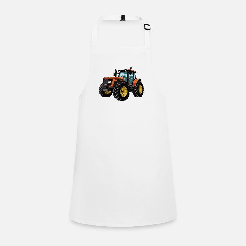 Tractor Farmer Children's Apron